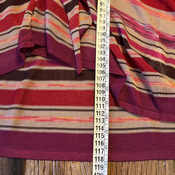 Bold Striped Midi Dress – Missoni-Style Vibes (brand - Coast) size UK 12 - Picture 6 of 7